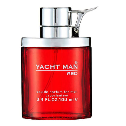 Yachtman Yacht Man Red Eau de Parfum for Men 100ml - Long Lasting Bold Masculine Luxury Fragrance Spray
