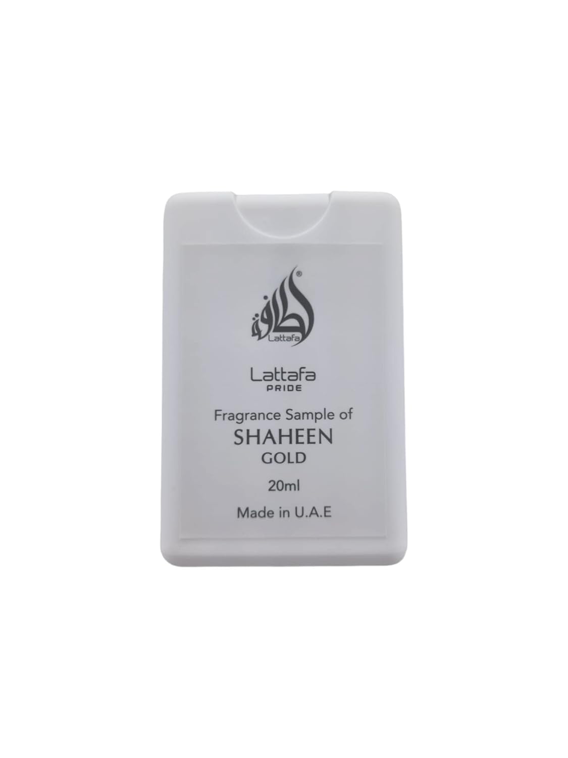 Lattafa Shaheen Gold Eau de Parfum Spray Trial Size, 20ml
