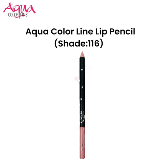 Aqua Color Line Lip Pencil (Shade:116)