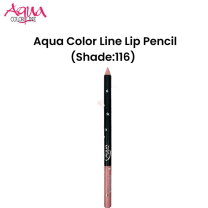 Aqua Color Line Lip Pencil (Shade:116)