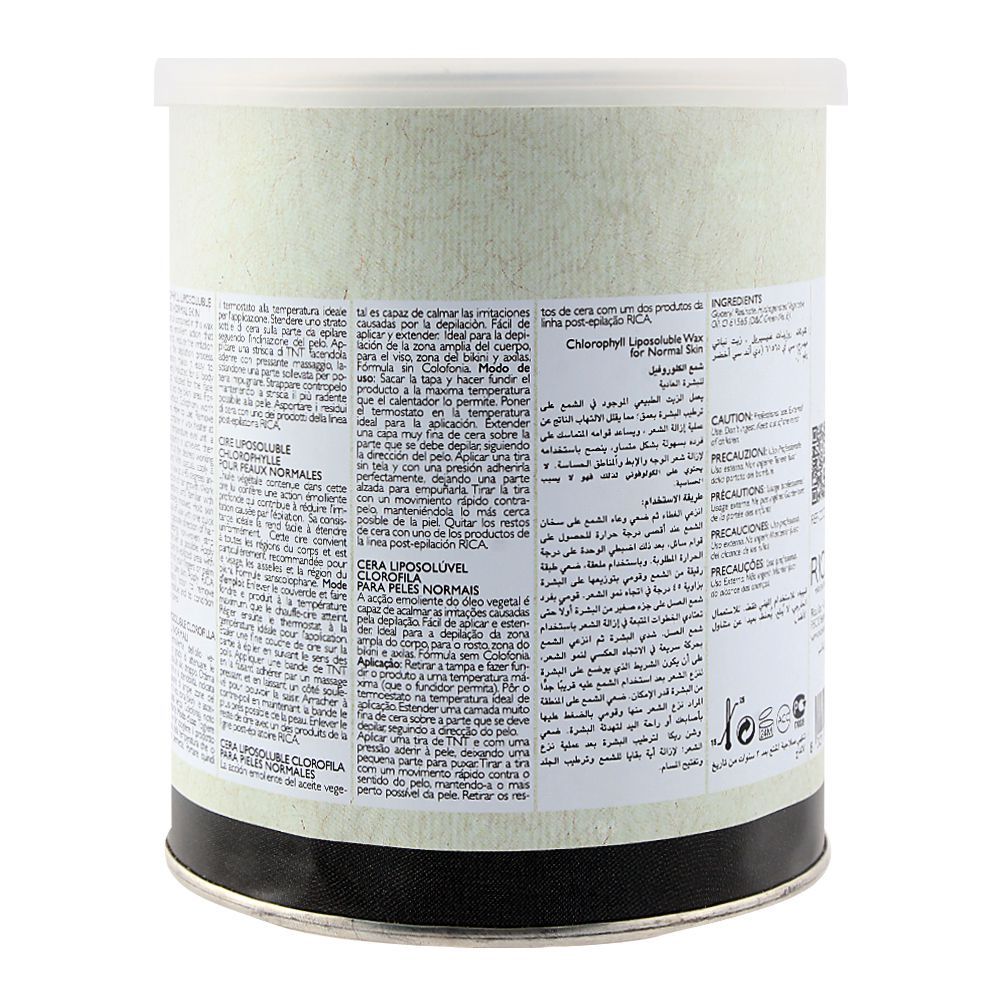 RICA Chlorophyll Lisposoluble Wax Normal Skin 800ml