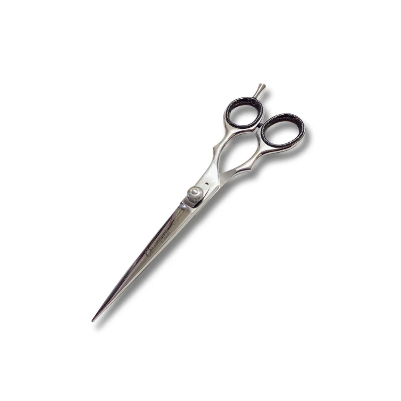 Glamorous Face Professional Hair Cutting Scissor, Hair Shears 6.5 inch Silver Color (A)