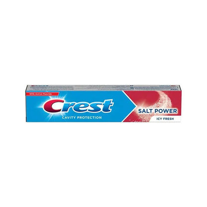 Crest Salt Powder Icy Fresh Toothpaste 125ml Deep Cleaning & Fresh Breath