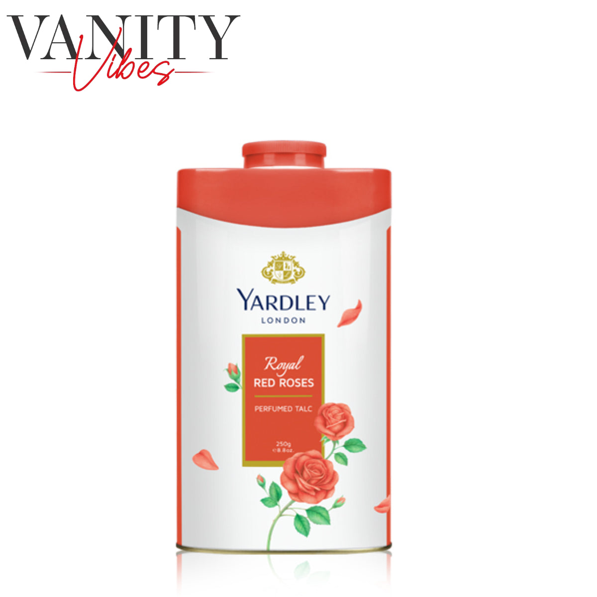 Yardley London Royal Red Rose Perfumed Talcum Powder 125g