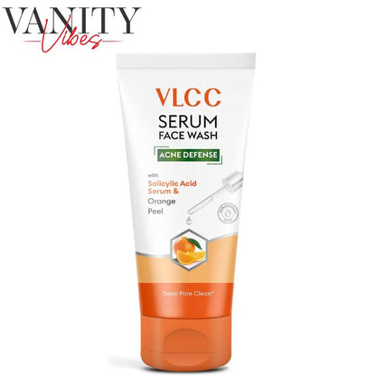 VLCC Acne Defense Serum Face Wash with Salicylic Acid & Orange Peel 150ml
