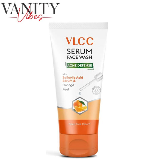 VLCC Acne Defense Serum Face Wash with Salicylic Acid & Orange Peel 150ml