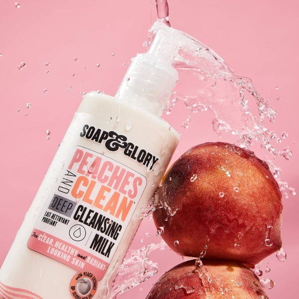 Soap & Glory Peaches & Clean Deep Cleansing Milk For All Skin Types 350ml