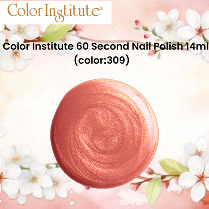 Color Institute 60 Second Nail Polish 14ml (color:309)