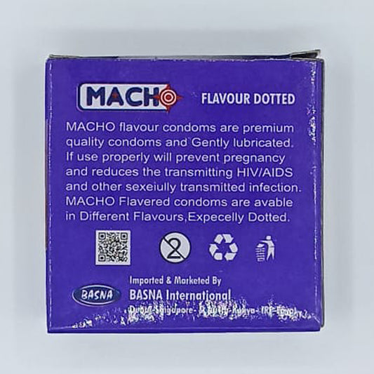 Inno Macho Flavour Dotted 3 Condom