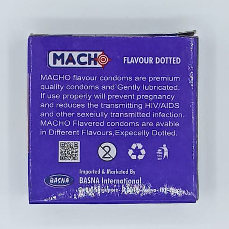 Inno Macho Flavour Dotted 3 Condom
