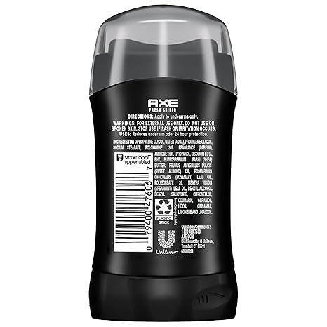 AXE Essentials Fresh Shield Deodorant 24HR Odor Protection Stick 34g