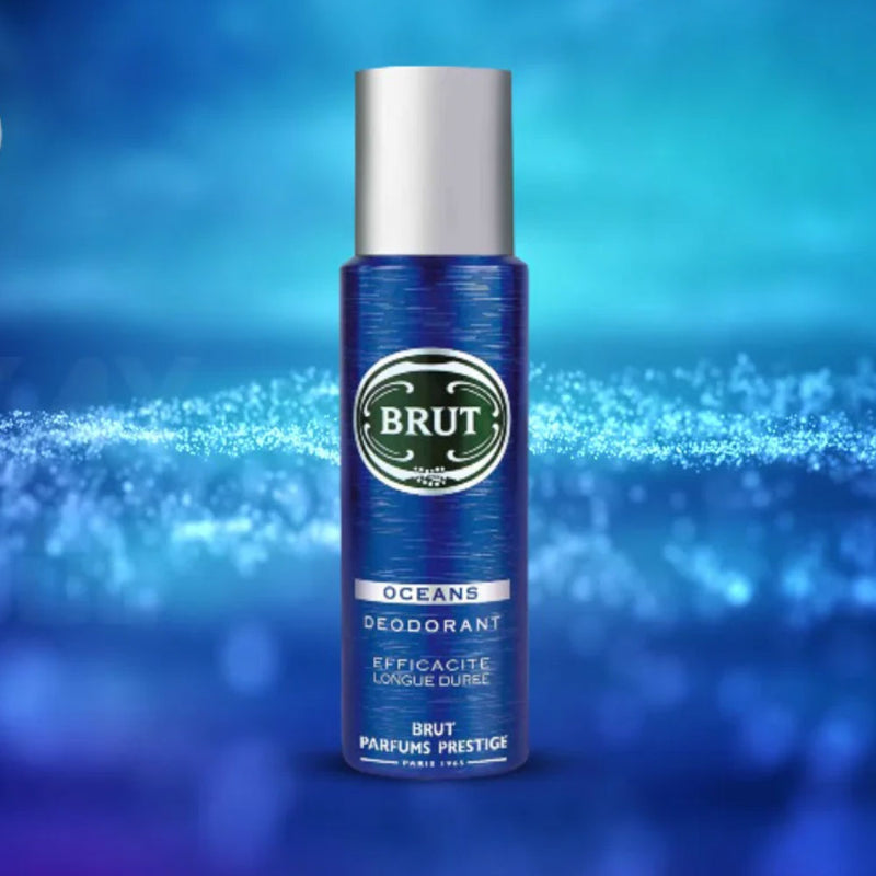 Oceans by Brut Deodorant Body Spray 200ml for Men