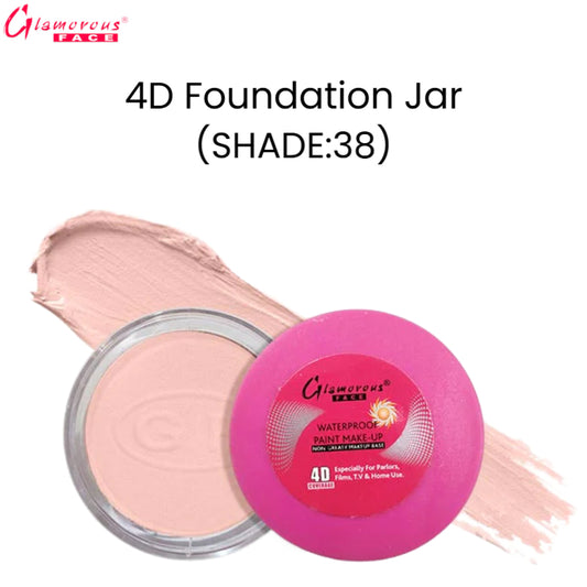 Glamorous Face 4D Foundation Jar (Shade:38)