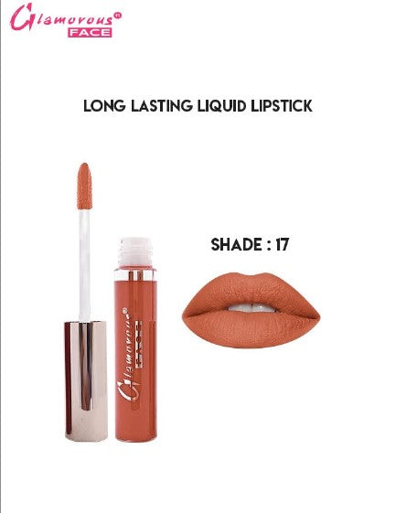 Glamorous Face Long Lasting Liquid Lipstick (shade 17)