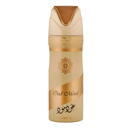 Ejaazi Deodorant Spray 200ml + Oud Mood Deodorant Spray 200ml by Lattafa (Pack of 2)