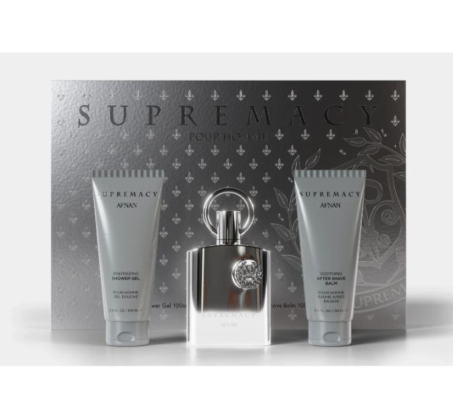 Afnan Supremacy Silver Gift Set EDP 100ml