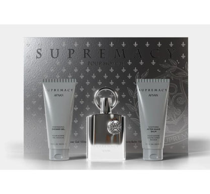 Afnan Supremacy Silver Gift Set EDP 100ml