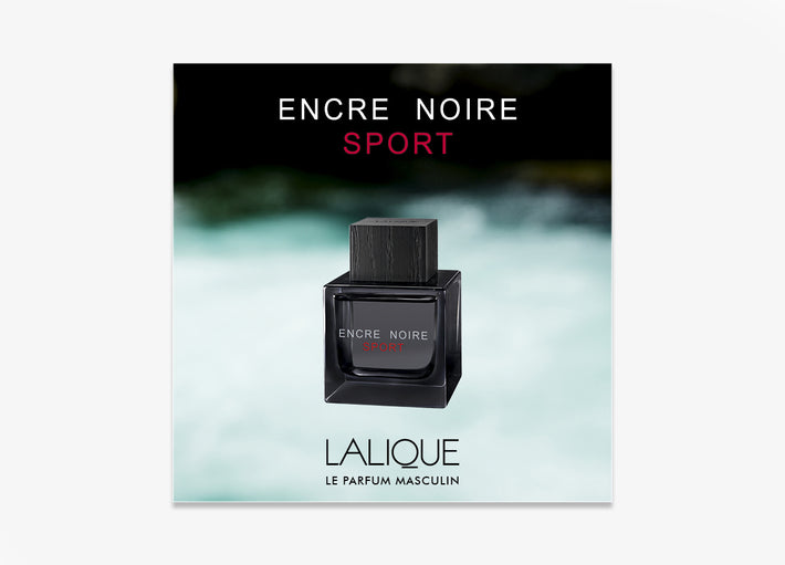 Lalique Encre Noire Sport Eau de Toilette 100ml Fresh Woody Aromatic Men
