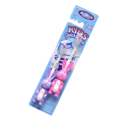 Beauty Formulas Active Kids Tooth Brush 2's Pack Rabbit Design