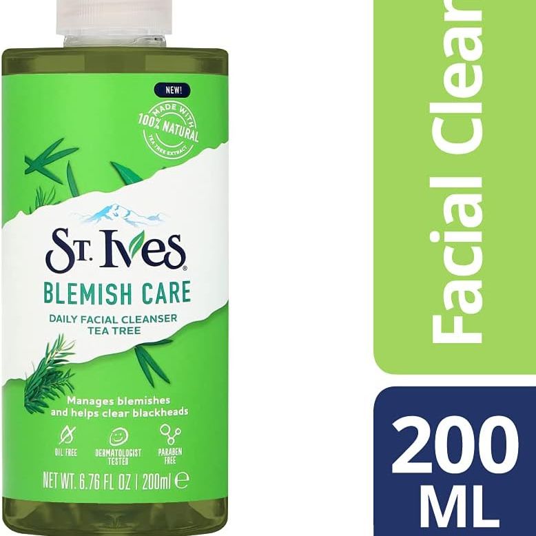s.t ives hydrating daily facial cleanser Tea Tree 200ml