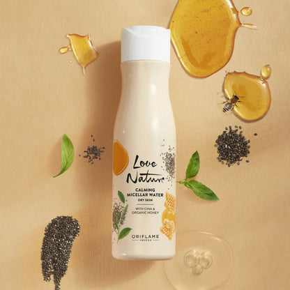 Oriflame Love Nature Calming Micellar Water With Chia & Organic Honey 150ml