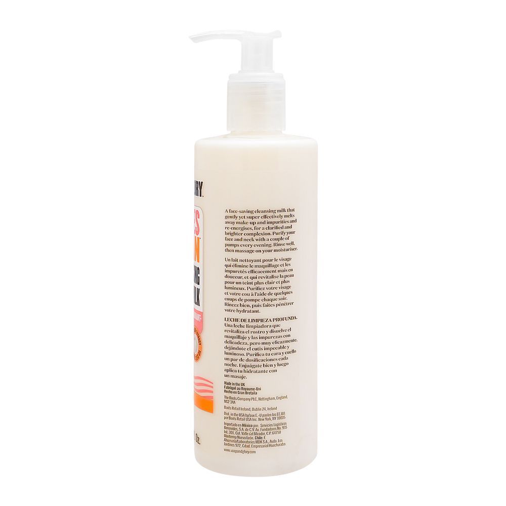 Soap & Glory Peaches & Clean Deep Cleansing Milk For All Skin Types 350ml