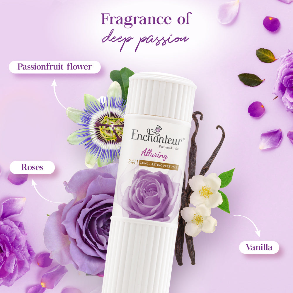Enchanteur Alluring Talcum Powder 125g