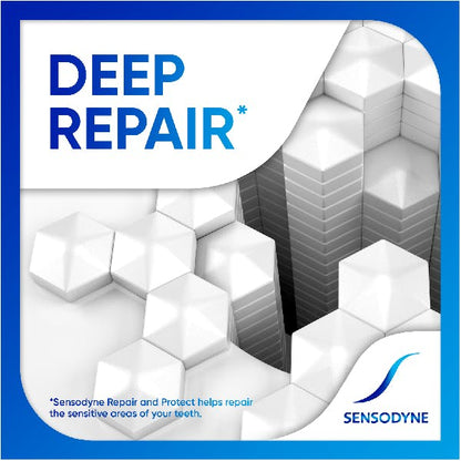 Sensodyne Whitening Repair & Protect Toothpaste 75ml Enamel Strengthening & Gentle Whitening for Sensitive Teeth