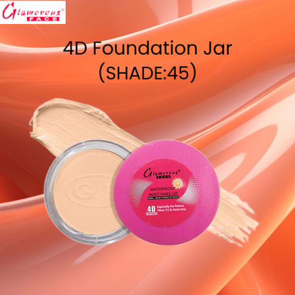 Glamorous Face 4D Foundation Jar (Shade:45)
