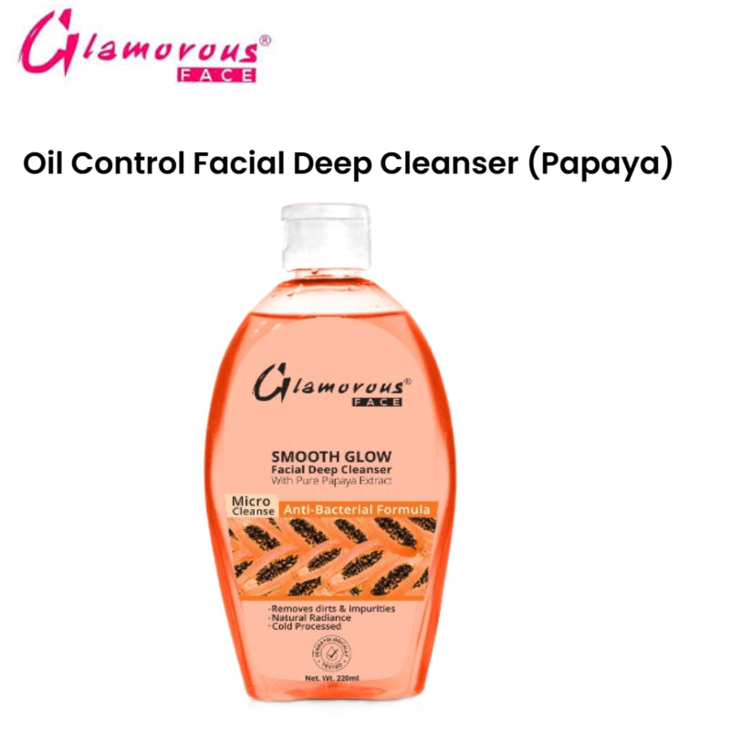 Glamorous Face Smooth Glow Facial Deep Cleanser (Papaya)