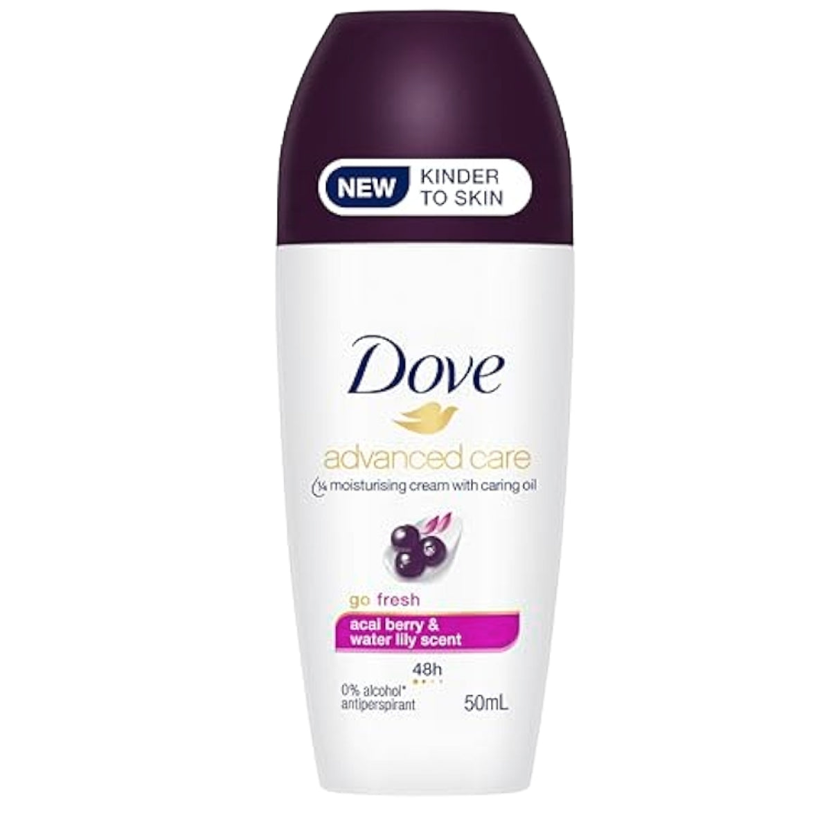 Dove Advanced Care Acai Berry & Water Lily Scent 48Hr Antiperspirant Deodorant Roll On 50ml