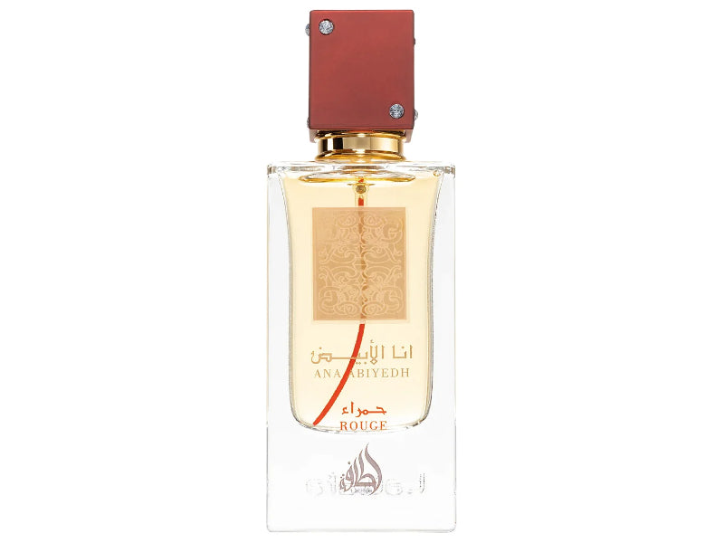 Lattafa Ana Abiyedh Rouge Eau de Parfum 60ml - Long Lasting Elegant Unisex Fragrance for Men & Women