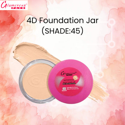 Glamorous Face 4D Foundation Jar (Shade:45)