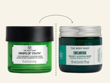 The Body Shop Edelweiss Bouncy Sleeping Mask (75Ml)