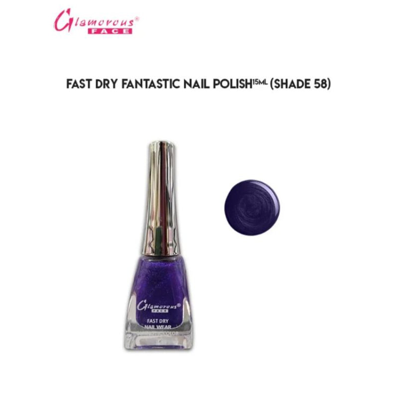 Glamorous Face Fast Dry Fantastic Nail Polish (SHADE 58)