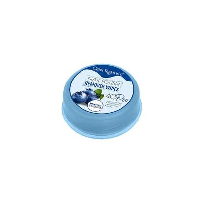 Color Institute Nail polish Remover Pads 40 Pieces (Blueberry)