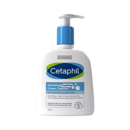 Cetaphil Hydrating Foaming Cream Cleanser-236ml