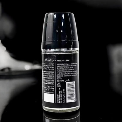 Fogg Absolute Roll-On Deodorant 50ml New & Improved Long-Lasting Freshness