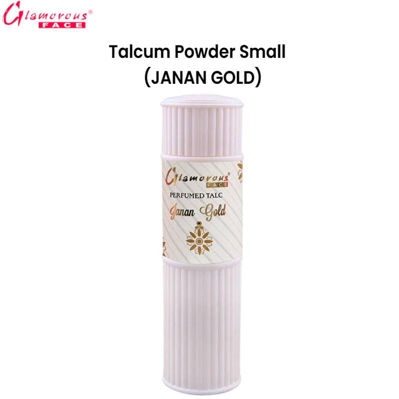 Glamorous Face Talcum Powder Small (Janan Gold)