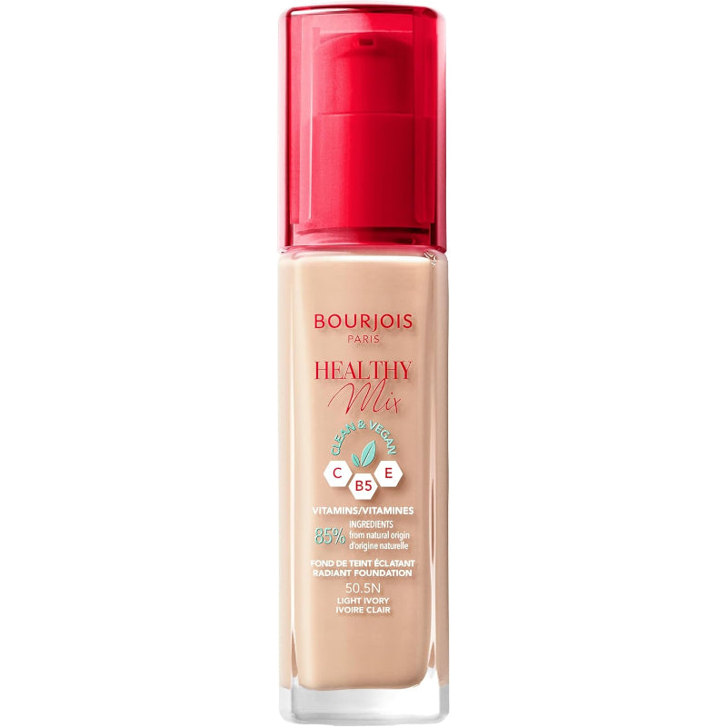 Bourjois Healthy Mix Clean Vegan Foundation No. 50.5 Light Ivory