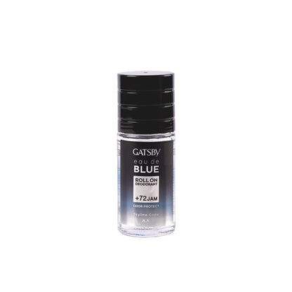 Gatsby Eau de Blue Roll-On Deodorant 50ml – 72H Odor Protection Skyline Code