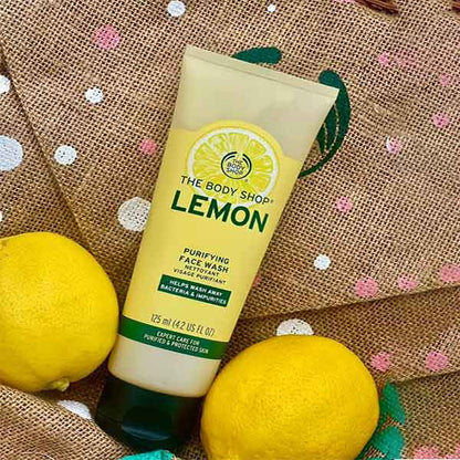The body shop lemon Purifying Face Wash