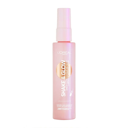 Shake & Glow Luminous Setting Spray 100ml Long-Lasting Radiance & Makeup Fixing