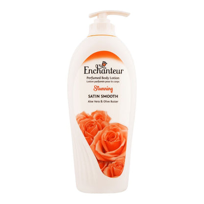 Enchanteur Enticing Stunning Perfumed Body Lotion 500ml - Deep Moisturizing Floral Fragrance Lotion for Soft, Smooth & Radian
