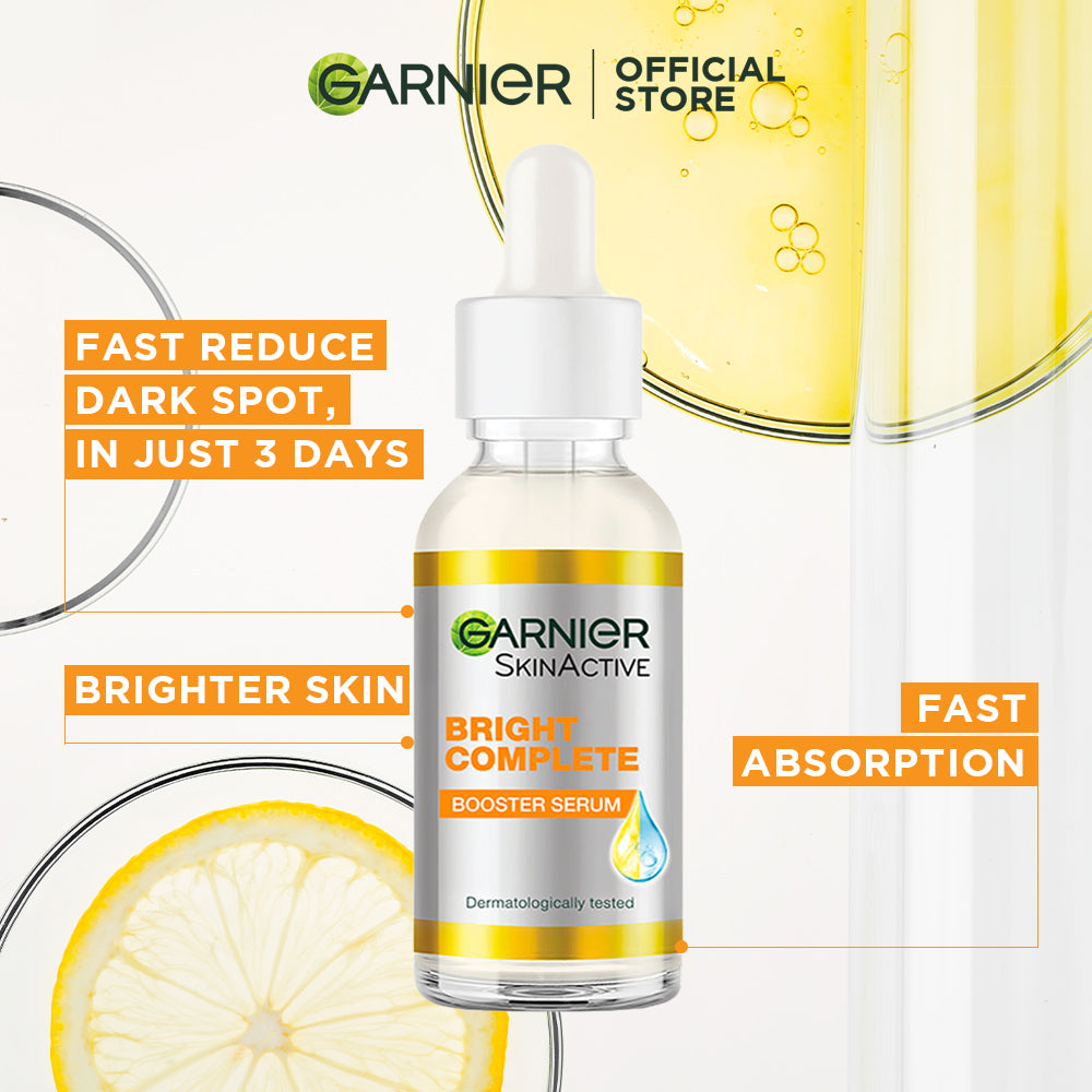 Garnier Skin Active Bright Complete 30x Vitamin C Booster Serum 15ml
