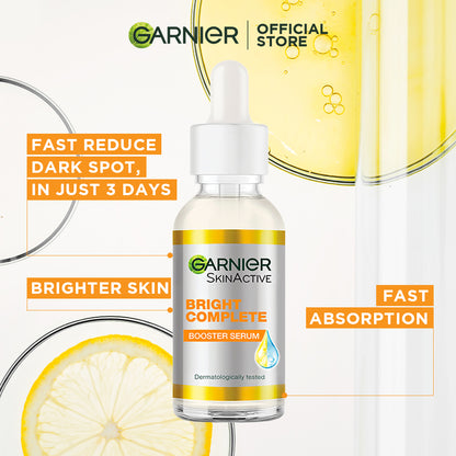 Garnier Skin Active Bright Complete 30x Vitamin C Booster Serum 15ml
