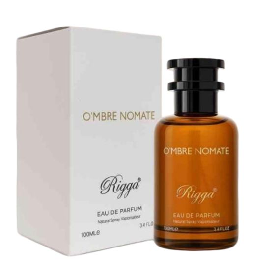 Rigga Ombre Nomate Eau De Parfum 100ml – Long Lasting Deep Woody Spicy Oriental Fragrance Perfume for Men Strong Luxury Night