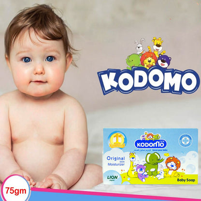 Kodomo Lion Original Moisturizer Baby Soap 75g
