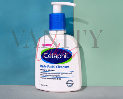 Cetaphil Daily Facial Cleanser Normal To Oily Sensitive Skin 237Ml