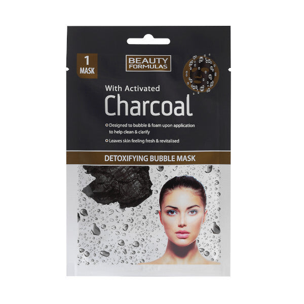 Beauty Formulas Charcoal Detoxifying Bubble Mask